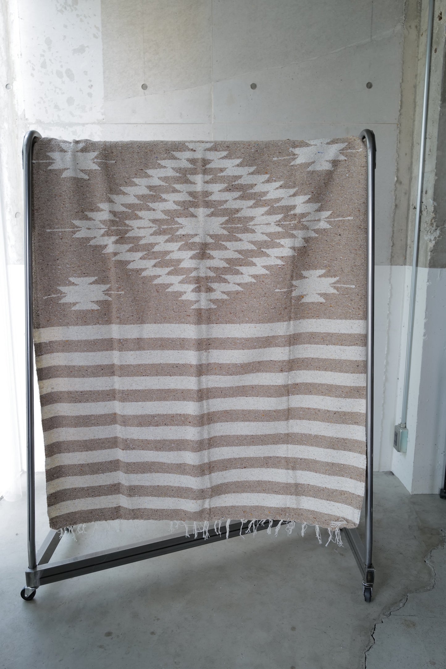 Machine-Woven Mexican Rug