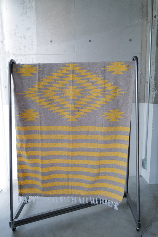 Machine-Woven Mexican Rug