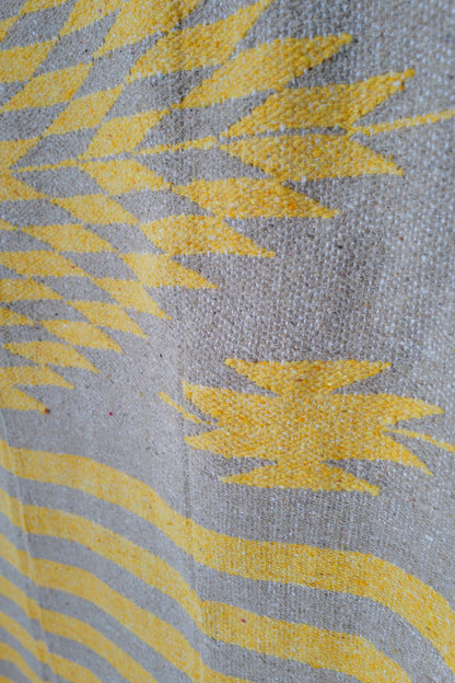 Machine-Woven Mexican Rug